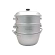 12 inch 3-Tier Aluminum Steamer