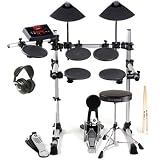 drum sets Yamaha DTXPLORER Drum BUNDLE including Sticks Throne Pedal and Headphones drum sets