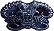 Mens METALOCALYPSE Punk Rock Metal Belt Buckle