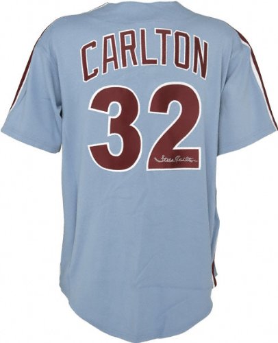 Steve Carlton Autographed Jersey | Details: Philadelphia Philllies, Throwback
