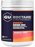 GU Roctane Ultra Endurance Energy Drink Mix, Tropical Fruit, 1.72lbs Canister