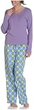Cinema Etoile Womens 3-Piece Pajama Set