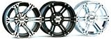 ITP SS212 Black Front Wheel - 14x6, 4+2, 4/156 , Color: Black 14SS403BX