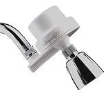 Culligan ISH-100 Inline Shower Filter, 10,000 Gallon Capacity, White