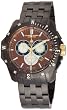 Chase-Durer Men's 850.4CGM Crossfire Gunmetal Ion-Plated Stainless Steel Chronograph Watch from Chase Durer
