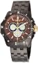 Chase-Durer Men's 850.4CGM Crossfire Gunmetal Ion-Plated Stainless Steel Chronograph Watch