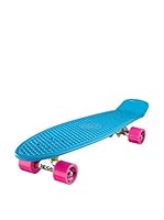 Ridge Skateboards Monopatín Big Brother Cruiser Azul / Fucsia