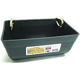 Little Giant Fence Feeder with Clips, 11-Inch, Black
