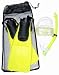 IST Junior Silicone Series Youth - Childs Mask Snorkel & Fin Combo Set for Snorkeling Child Kids Childrens Boys Girls Swim Swimming Swimmers Fins