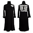 Harajuku Lovers - Mod Neck Women's Dress - Rich Black (XL)
