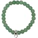 Chrysalis Natural Aventurine Bracelet Silver Charm Loop