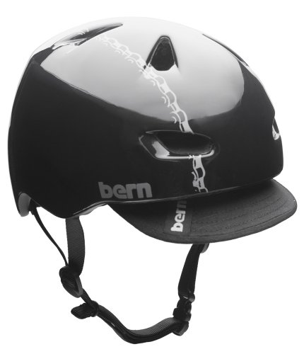 Bern Helm Brentwood Schwarz Kettengrafik