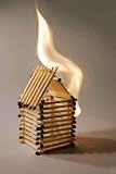 Small House - 18H x 12W - Peel and Stick Wall Decal by Wallmonkeys