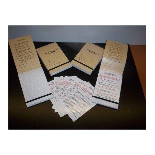 Security Officer Notebook 100 page Security Guard, Door Supervisor