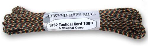 Paracord 3/32" Tactical Cord 4 Nylon Strand Core 275 Test Weight (Galaxy)