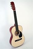 Crescent 38 Natural Acoustic Guitar w/ Gig Bag and Accessories