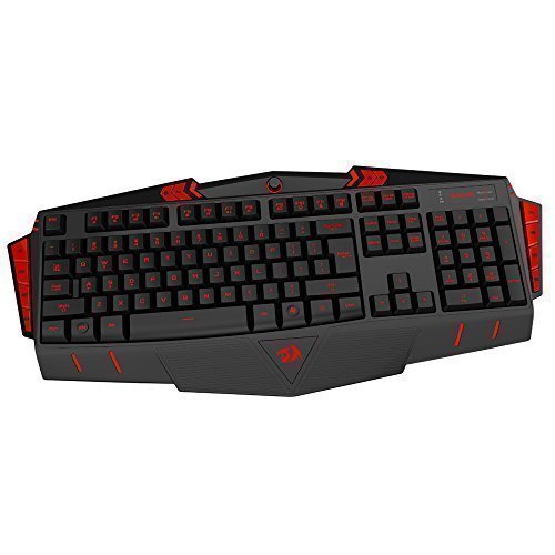 Redragon asura k501 usb gaming keyboard, 7 color backlight illumi…