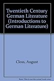 Twentieth century German literature