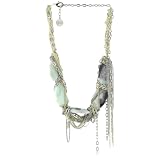 mens silver chain necklace Gemma Redux Amazonite Ka