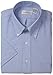 Van Heusen Men's Short Sleeve Dress Shirt Oxford Solid