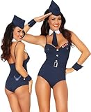 3WISHES 'Aim High Costume' Sexy Air Force Costumes for Women