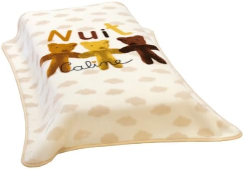 Cambrass 80X110cm Blanket Raschel (Nuit Beige)