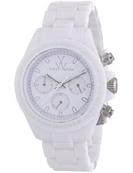 Toy Watch MO07WH Monochrome Whtie Chronograph Ladies Watch