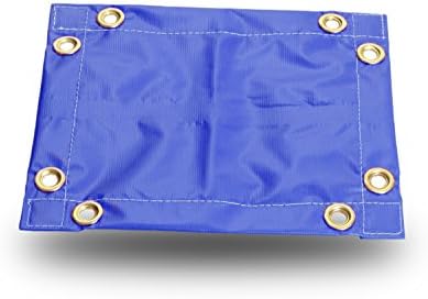 Salvage Cover 12'x18' 14oz Vinyl Laminated - Flame Resistant - Machinery, Farm Equipment, Boat, Car, Woodpile, Furniture Cover - Roll-off cover - Landscaping Trailer Cover