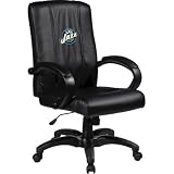 Home Office Chair with NBA Logo Panel Team: Utah Jazz