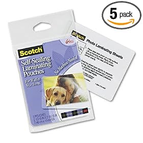 3M 2X3 Photo Laminating Sheets by 3M