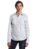 Carhartt Women's Long Sleeve Solid Woven Shirt, White, X-Large