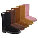 Bearpaw Womens Suede & Shearling Boot