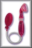 Women's Advanced Contoured Waterproof Vibrating Clitoral Pump - Pink
