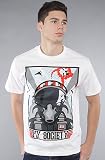DTA The DTA x Fly Society Maverick Tee in White,T-shirts for Men