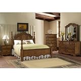 Pine Ridge Light Bedroom Set Available in 2 Sizes