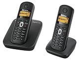 Siemens Gigaset AL180 Twin DECT Cordless Phone - Black