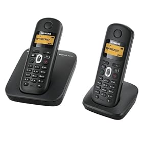 Gigaset AL180 Twin DECT Cordless Phone - Black
