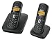 Siemens Gigaset AL180 Twin DECT Cordless Phone - Black  from Siemens