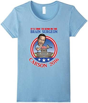 Women's Carson 2016 Send in the Brain Surgeon XL Baby Blue