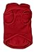 EXPAWLORER Polar Fleece Vest Dog Clothes - Fall Dog Sweater Pet Clothing, Warm Soft Pullover Sleeveless Dog Jacket with Small Pocket, Cold Winter Coat for Small Medium Large Dogs (Red, M)