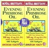 Evening Primrose Oil, 500 mg., 45 mg. GLA (9%), Softgels 100 ct. + 100 ct. Bonus Pack, 2/100 ct.