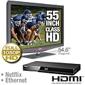 Samsung LN55B650 Touch of Color 55" Class LCD HDTV and Samsung BD-P1600 Blu-Ray Player Bundle(FREE SHIPPING)
