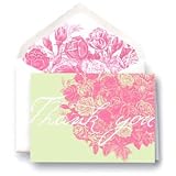 Review Crane & Co.  / Romantic Rose Thank You Notes
