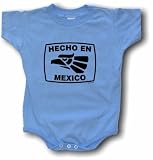 Hecho en (Made In) Mexico Classic Logo Baby/Infant Tee Shirt or Onesie