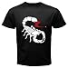 Black T-Shirt of Tribal Scorpion