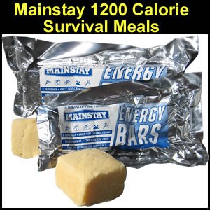 Mainstay Emergency Food 1200-calorie Ration Bar - Kosher