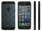 Highend Berry 【 iPhone5 】 アイフォン クリア ケース ダミエ調