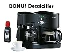 Mr. Coffee Ecm21 4-shot Steam Espresso Machine and 8-cup Automatic Drip Coffee-maker