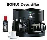 Mr. Coffee Ecm21 4 shot Steam Espresso Machine and 8 cup Automatic Drip Coffee maker 410g3c1IvhL. SL160 Mr. Coffee Ecm21 4 shot Steam Espresso Machine and 8 cup Automatic Drip Coffee maker
