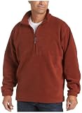 Columbia Unisex Hemlock Ridge Pullover Fleece Jacket, Red Rover, X-Large
